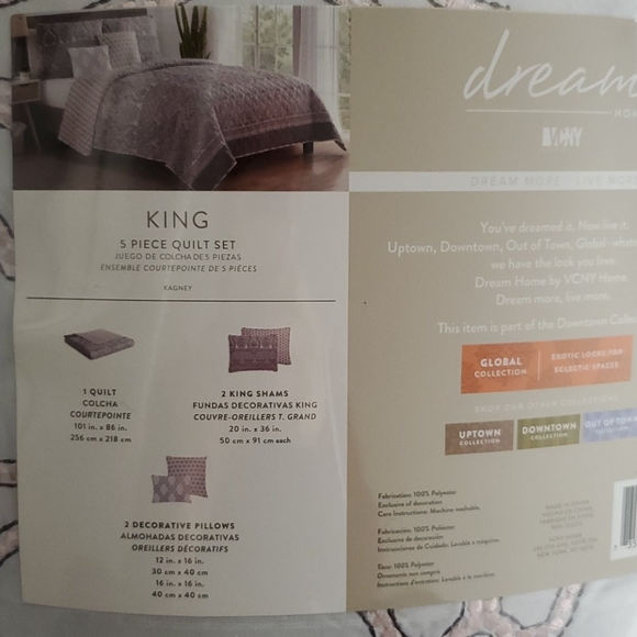King quilt set - Picture 2 of 3